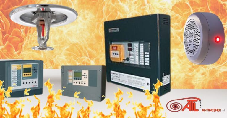 Realizzazione impianti rilevazione incendi a Bergamo da ATL Antincendi