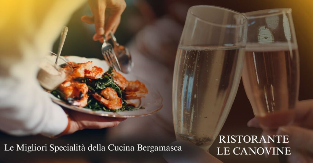 Ristorante aperto a pranzo cucina bergamasca a Bergamo da Le Canovine