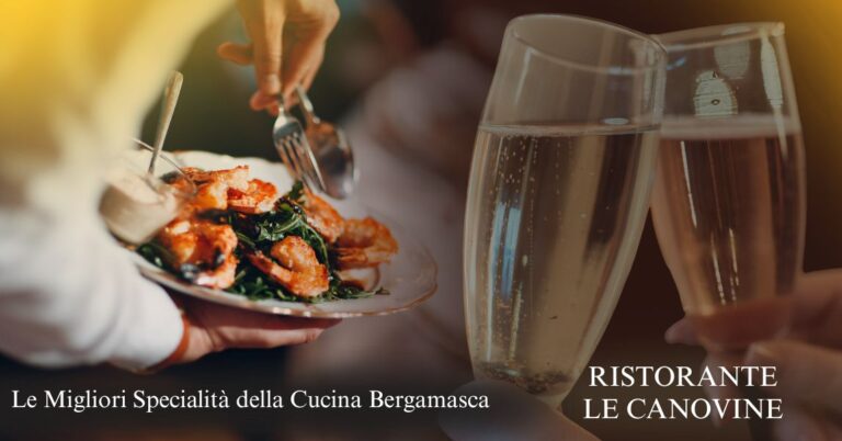 Ristorante aperto a pranzo cucina bergamasca a Bergamo da Le Canovine