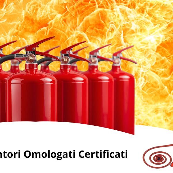 Vendita estintori omologati certificati a Bergamo da ATL Antincendi