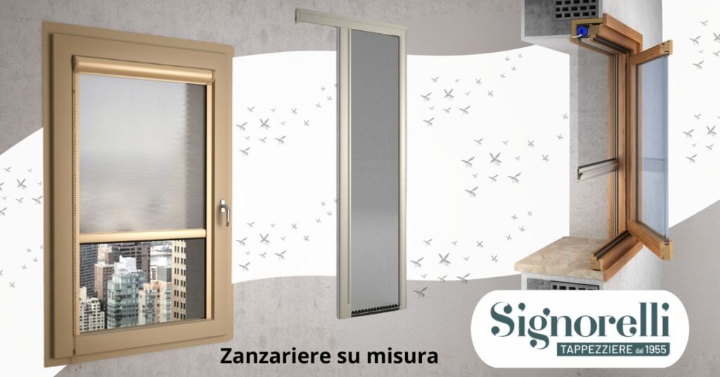 Vendita zanzariere su misura marchio Bettio a Bergamo da Signorelli 2001