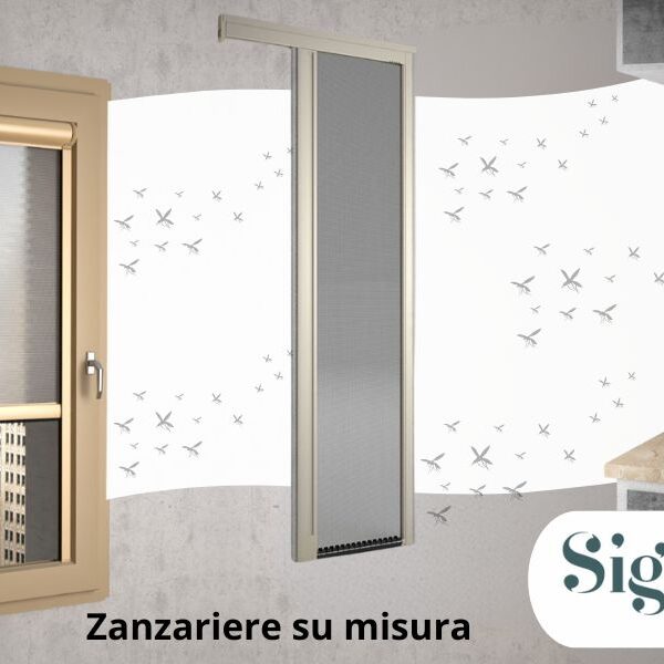 Vendita zanzariere su misura marchio Bettio a Bergamo da Signorelli 2001