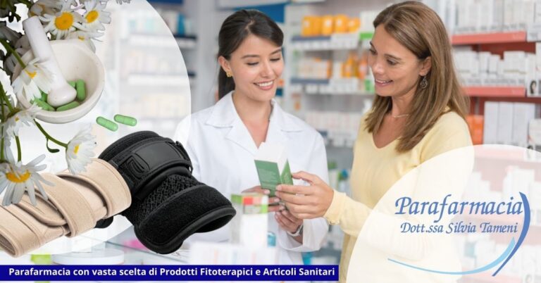 Parafarmacia con vasta scelta di prodotti fitoterapici, articoli sanitari a Bergamo da Tameni Dr.ssa Silvia