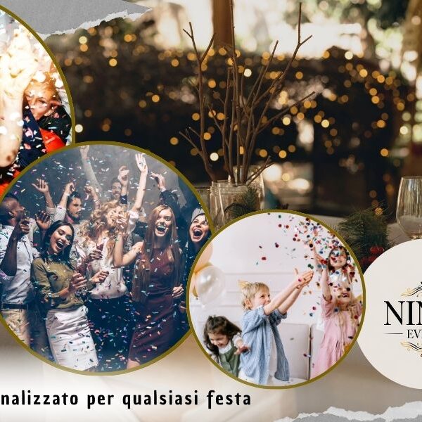 Allestimento personalizzato per qualsiasi festa a Bergamo da Ninfa Events