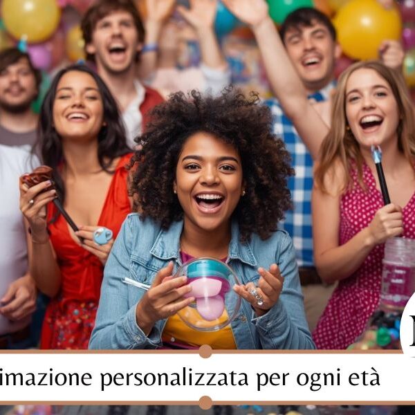 Animazione personalizzata per ogni età a Bergamo da Ninfa Events