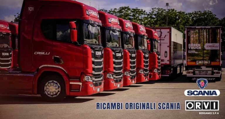 Vendita ricambi originali Scania a Bergamo da O.R.V.I.